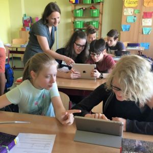 iPad-Klasse Digitaluntericht in der Neumühler Schule